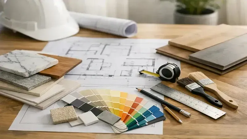 Home improvement tools and renovation planning